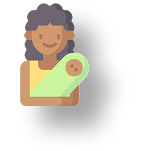 Each classroom Directress (teacher) has one teaching assistants and two nannies accept the Green class has one nanny